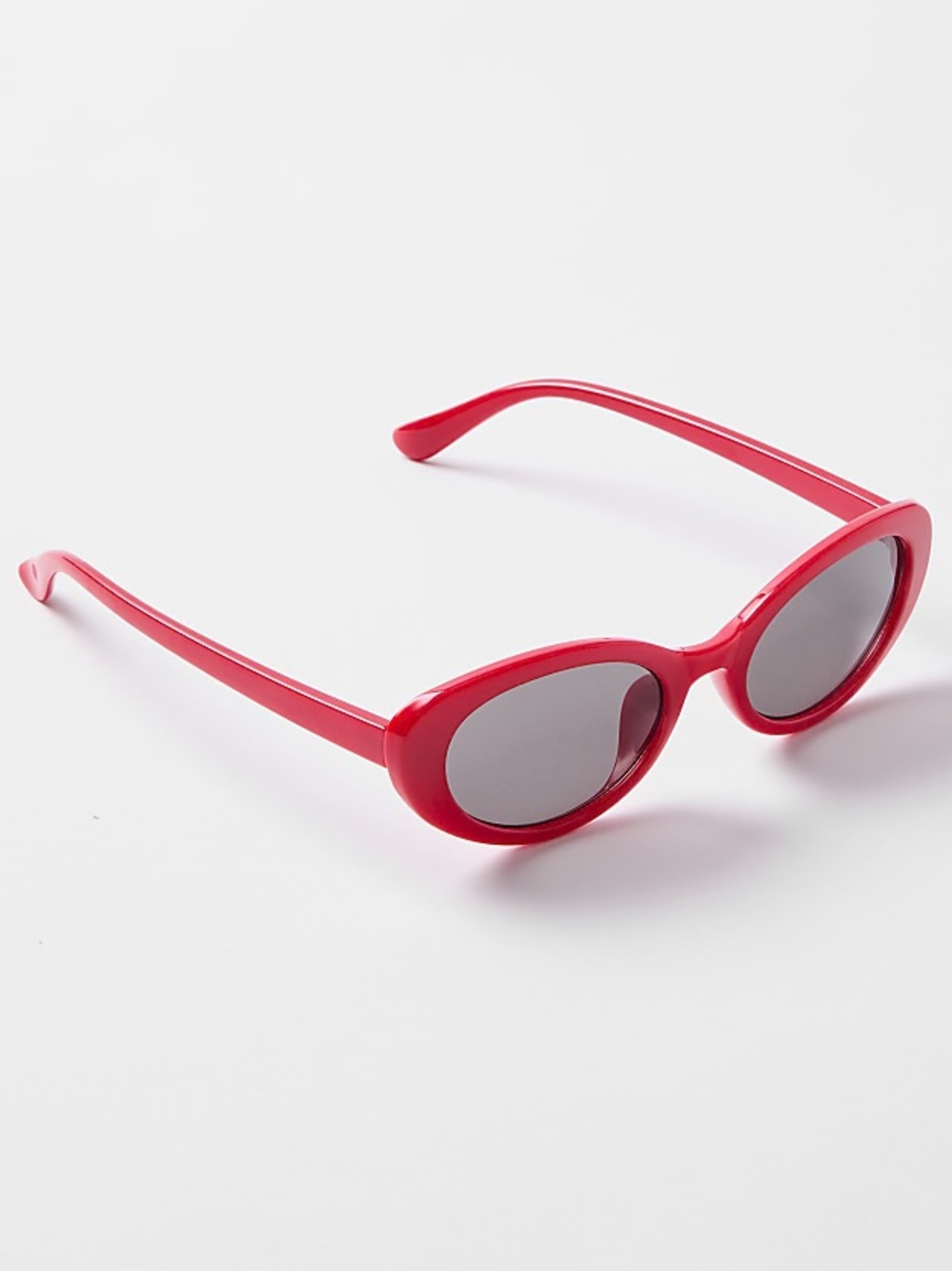 LOFT Red Petite Soft Cateye Sunglasses NWT Oval Retro Chic